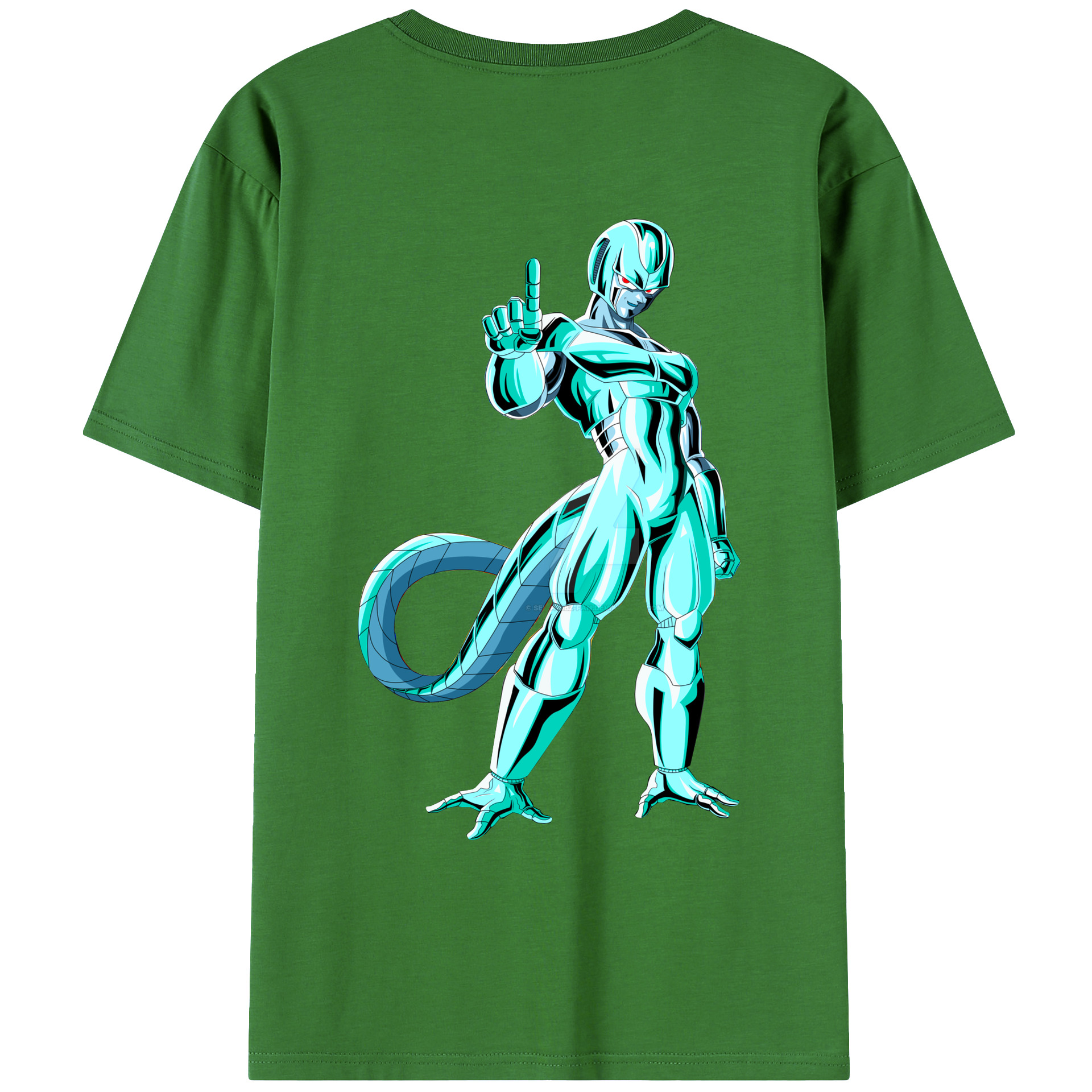 （画像用） ドラゴンボール クウラ DRAGON BALL Cooler Coora レディース半袖Tシャツ(バックプリント)